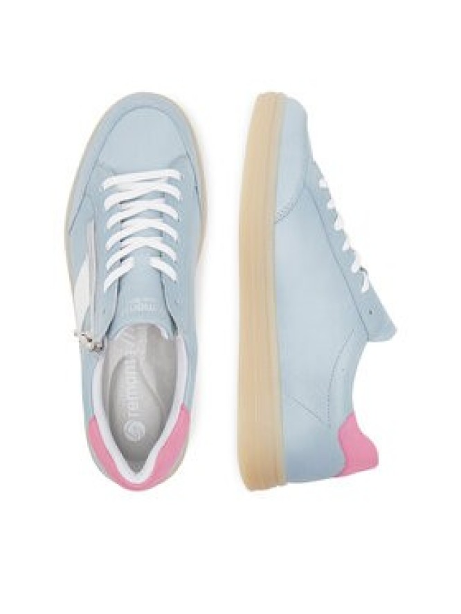Remonte Sneakersy D2C02-12 Niebieski