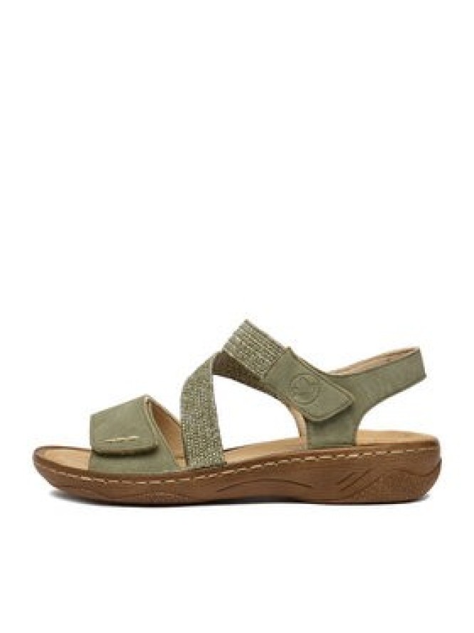Rieker Sandały CEO-V2862-52 Zielony