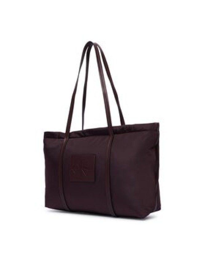 Calvin Klein Torebka Medium Tote LV04F3869G Bordowy
