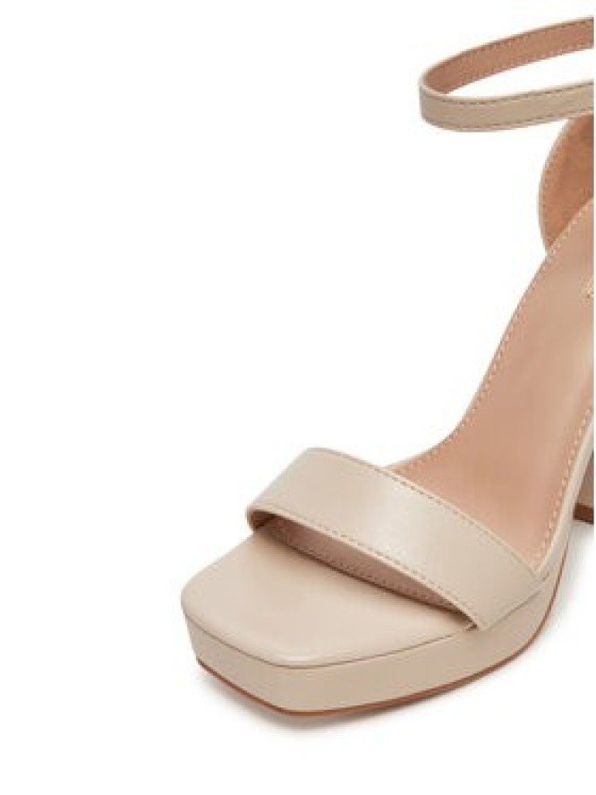 DeeZee Sandały LE601-19 Écru