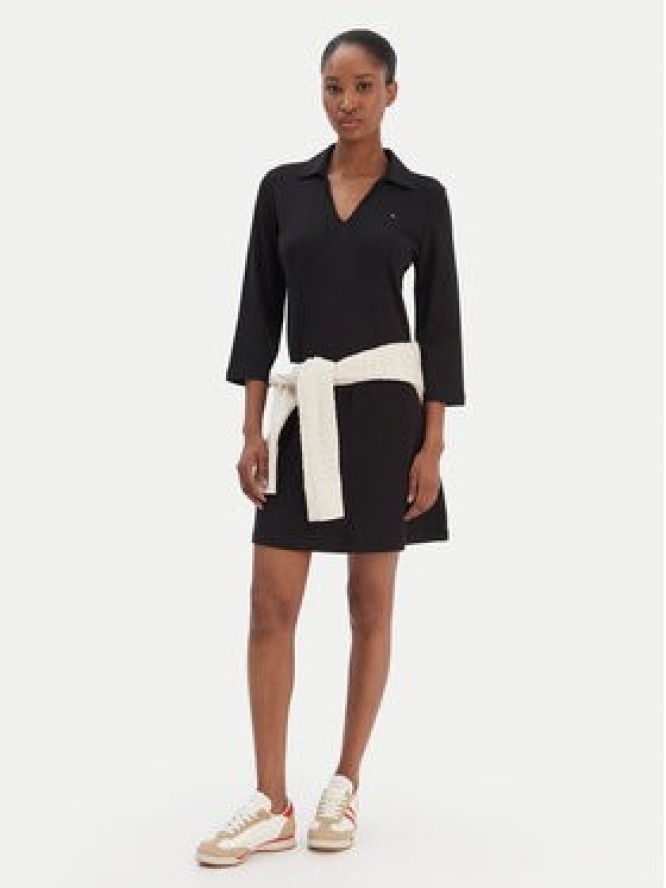 Tommy Hilfiger Sukienka codzienna Modern Cody WW0WW47868 Czarny Regular Fit