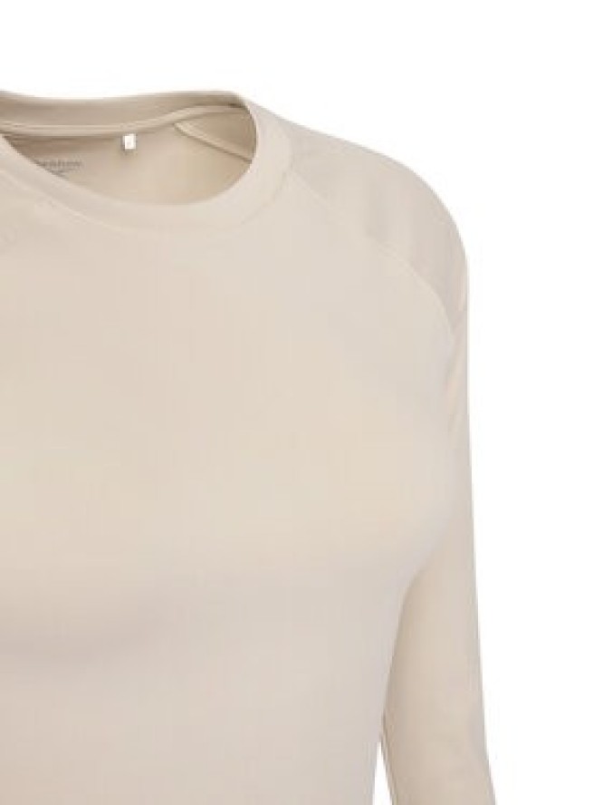 Reebok Koszulka techniczna Reebok X Ewa Chodakowska RK25316CCW Beżowy Slim Fit