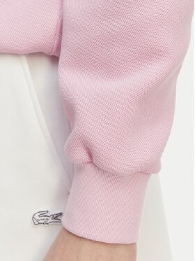 Lacoste Bluza SF5245 Różowy jasny Relaxed Fit