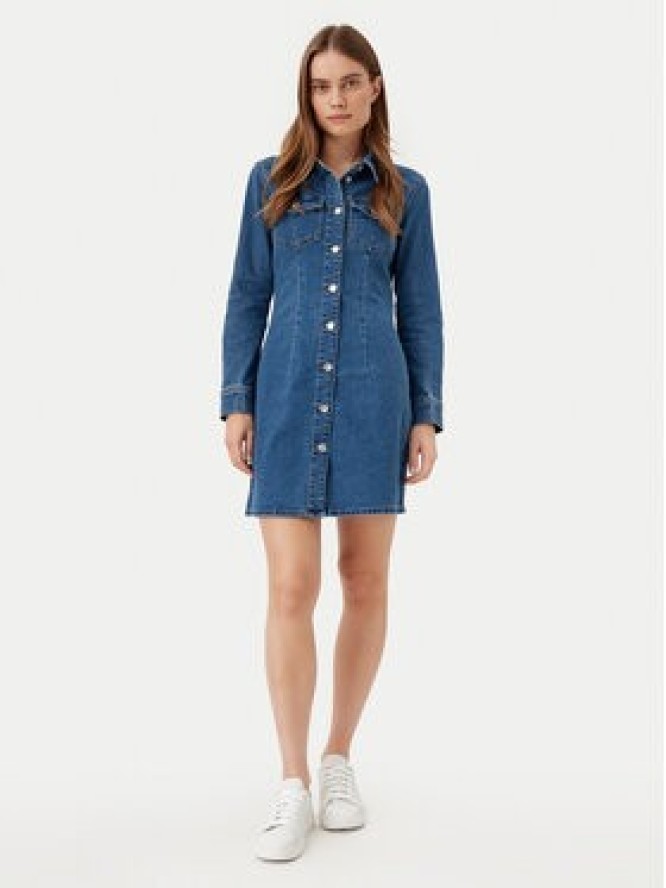 ONLY Sukienka jeansowa Believe 15326613 Niebieski Slim Fit