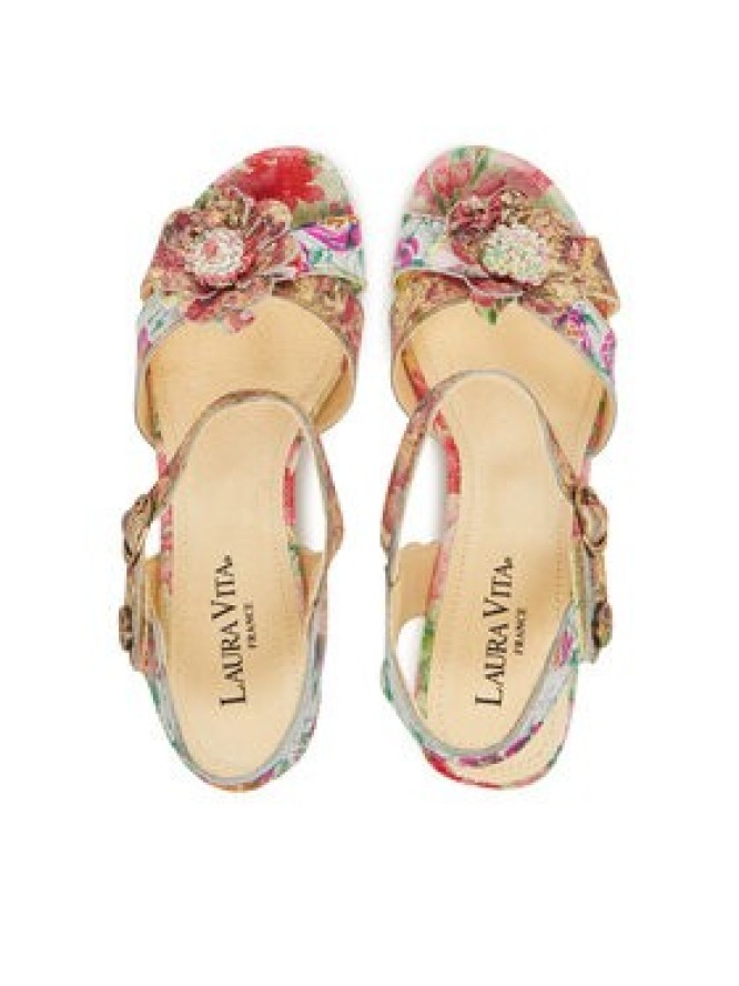 Laura Vita Sandały Framboiseo 42 Czerwony