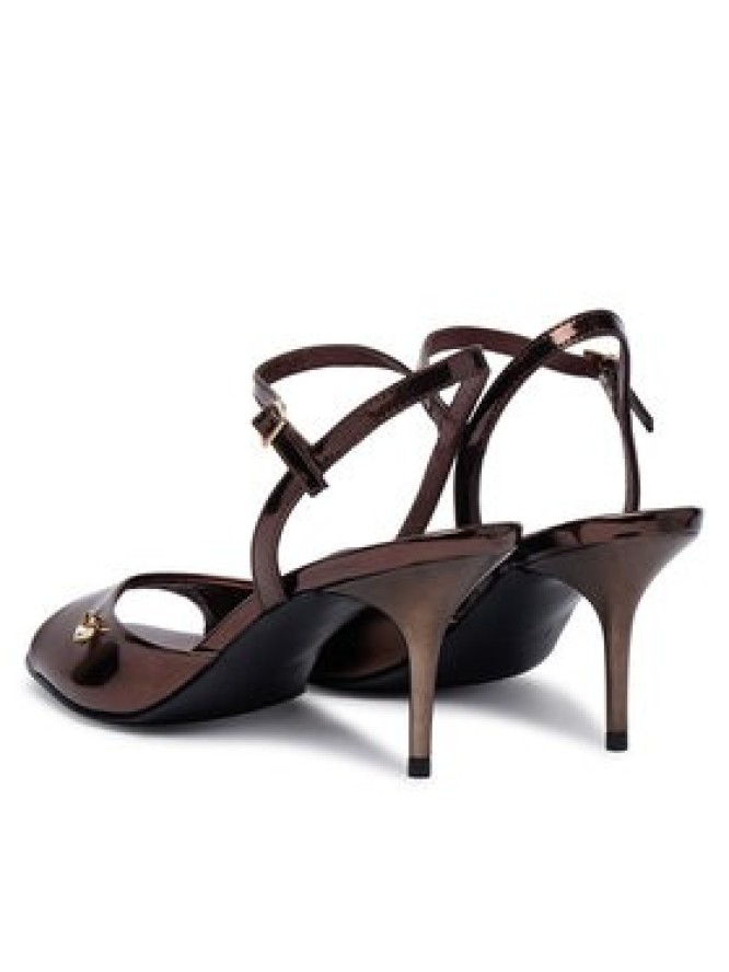 LOVE MOSCHINO Sandały JA16107G0OJE0203 Czarny