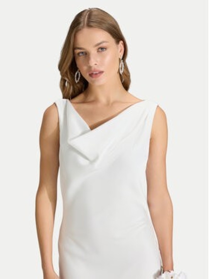 Swing Sukienka wieczorowa 5AK14500 Biały Regular Fit