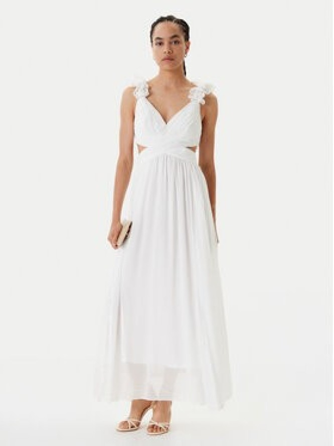 Morgan Sukienka wieczorowa 251-RISSAL Biały Regular Fit