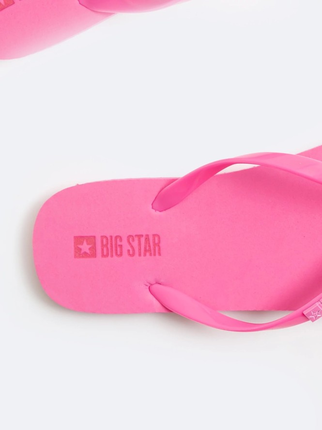 Japonki damskie błyszczące różowe JJ274A524 601