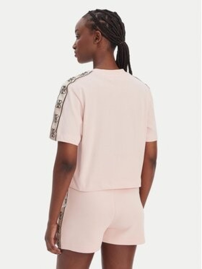 Guess T-Shirt V3RI08 I3Z14 Różowy Relaxed Fit
