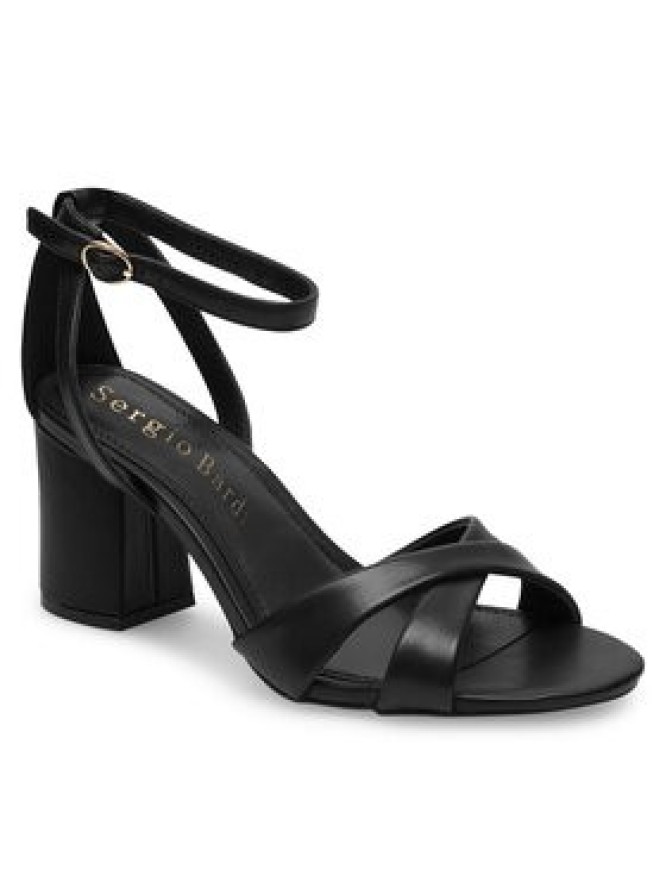 Sergio Bardi Sandały WYL3402-8Z-SB Czarny