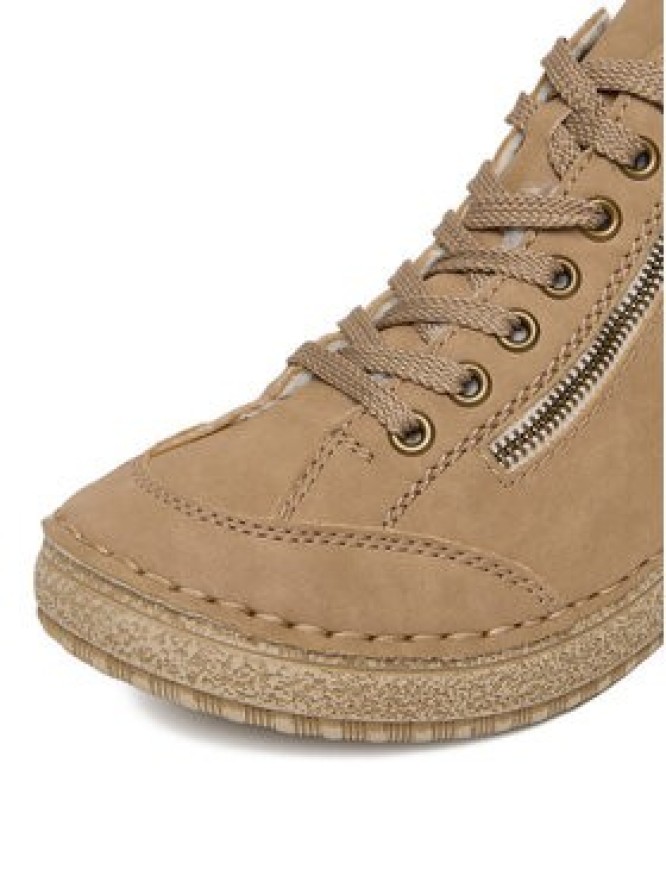 Rieker Sneakersy 50903-20 Beżowy