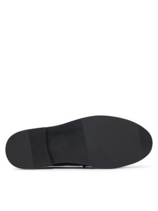 Calvin Klein Mokasyny Round Essential Loafer Lth HW0HW03195 Czarny