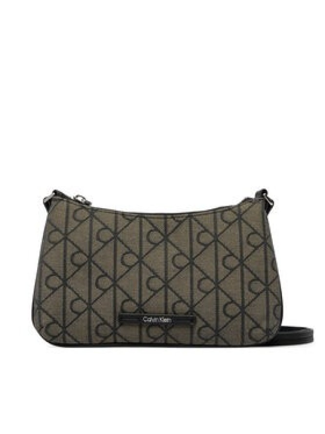 Calvin Klein Torebka Emblem Aop LV04F1164G Czarny
