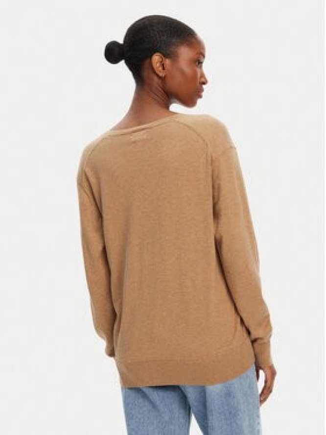 Polo Ralph Lauren Sweter 211972105003 Beżowy Straight Fit