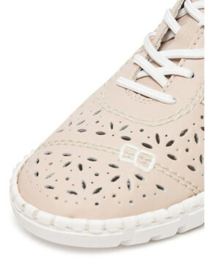 Rieker Półbuty M2354-31 Beżowy