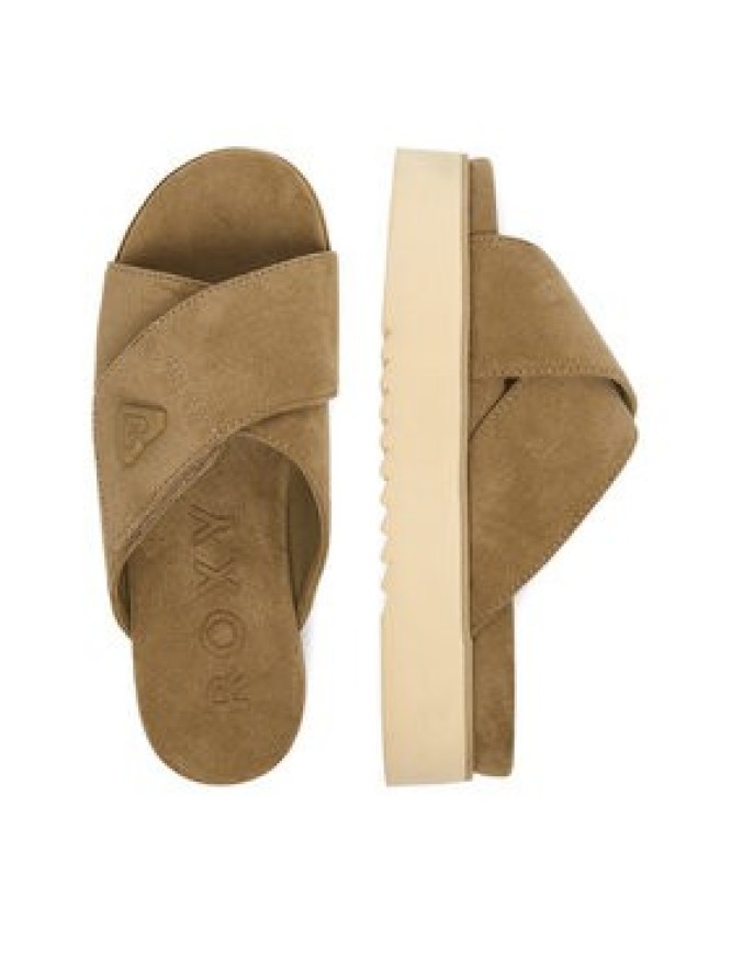 Roxy Klapki CWBEOB-HY22031-2 Beżowy