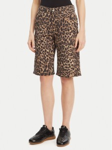 JJXX Bermudy Sarah 12283781 Brązowy Baggy Fit