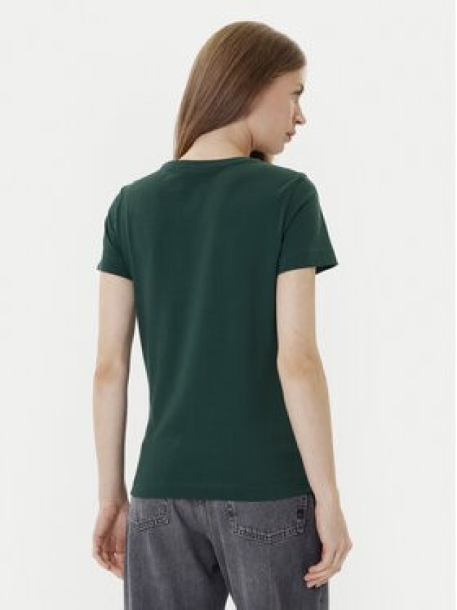 PINKO T-Shirt Bussolotto 100355 A2RD Zielony Regular Fit