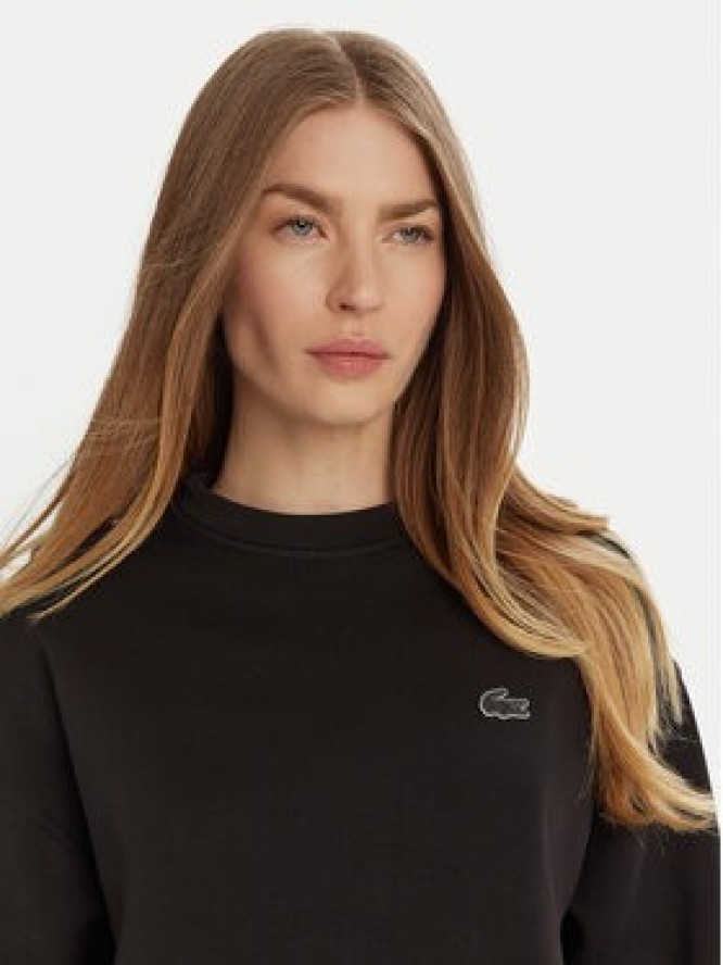 Lacoste Bluza SF5614 Czarny Oversize