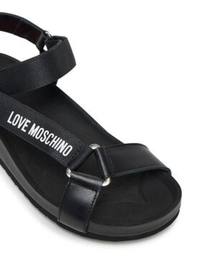 LOVE MOSCHINO Sandały JA16263G0MIA0000 Czarny