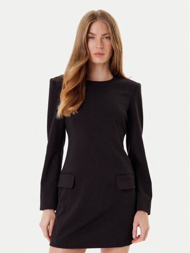 Armani Exchange Sukienka codzienna XW000661 AF16142 UC001 Czarny Regular Fit