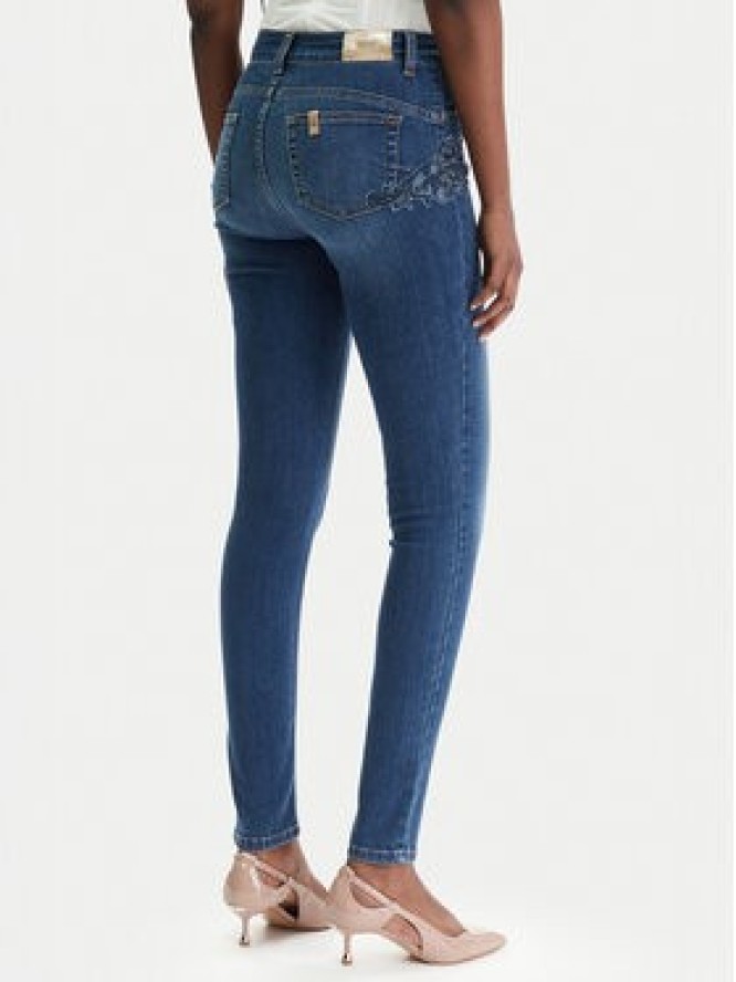 Liu Jo Jeansy UA6013 D4186 Granatowy Slim Fit