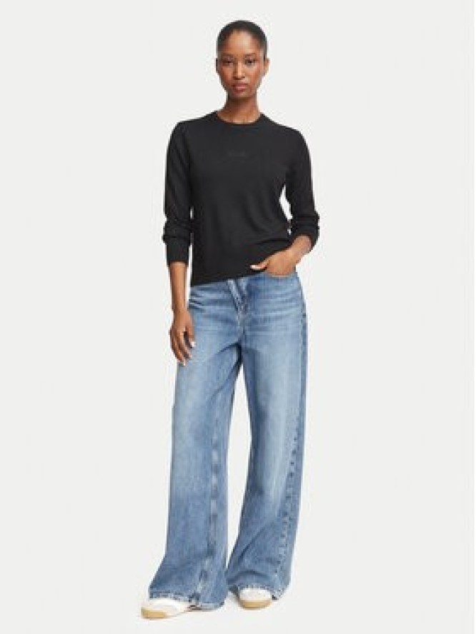 Guess Jeans Sweter W6BR01 Z1244 Czarny Regular Fit