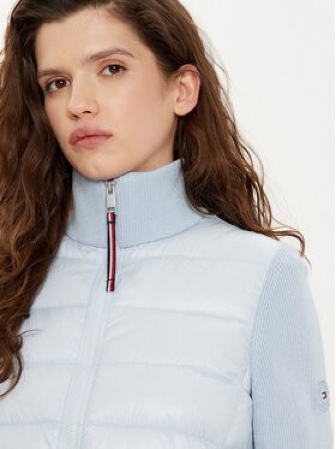 Tommy Hilfiger Kurtka puchowa WW0WW43771 Błękitny Regular Fit