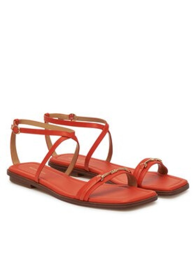 MICHAEL Michael Kors Sandały Lena 40S5LEFS1L Pomarańczowy
