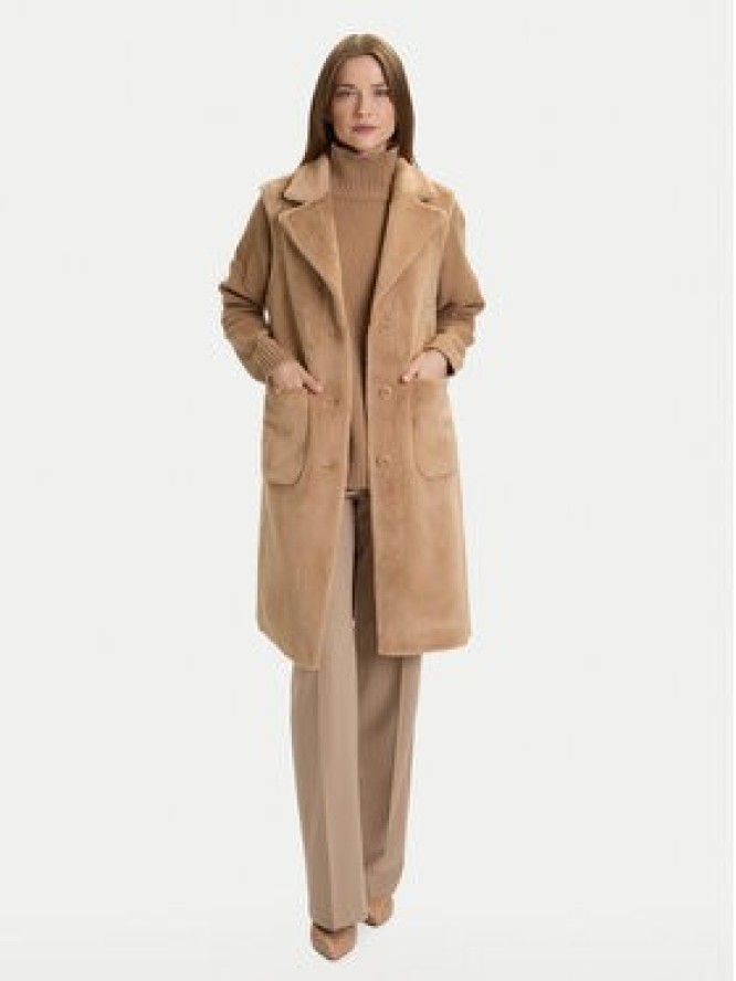 Rinascimento Bezrękawnik CFC0122206003 Beżowy Regular Fit