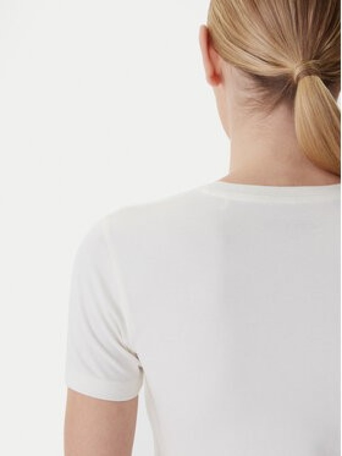 Guess Jeans T-Shirt W6RI15 J1314 Écru Regular Fit