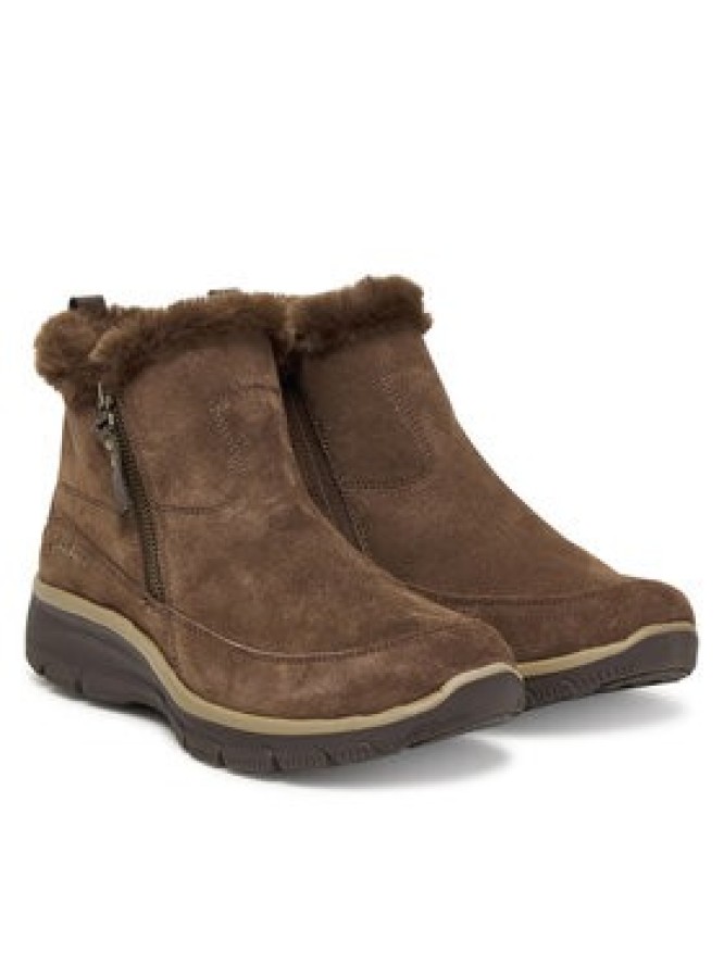 Skechers Botki Easy Going 167862/CHOC Brązowy