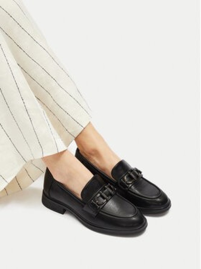 JENNY Loafersy WFA3869-1 Czarny