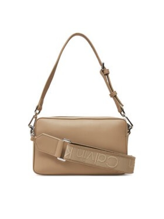 Calvin Klein Torebka Ck Must Convertible Camera Bag K60K612901 Beżowy
