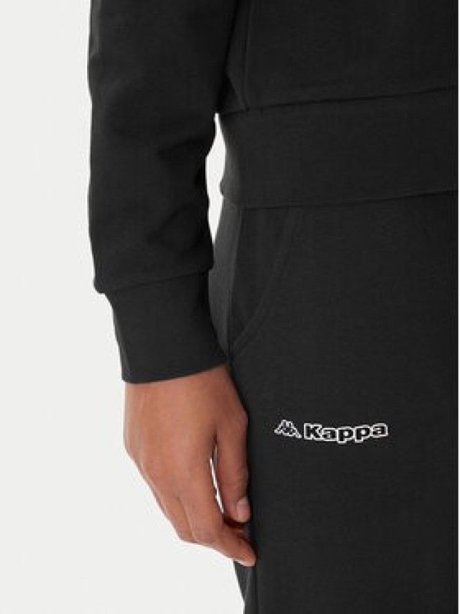 Kappa Bluza Logo Fekka 371M5EW Czarny Regular Fit