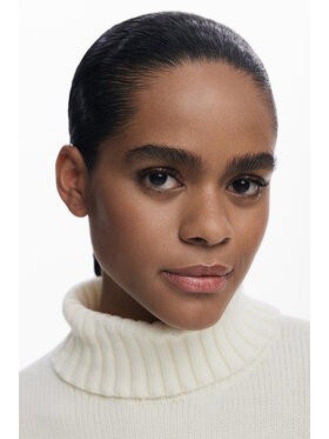 Desigual Golf Vantaa 25WWJF11 Biały Relaxed Fit