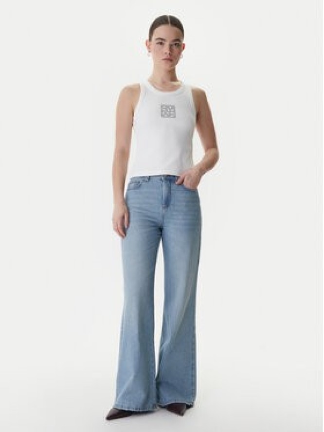 Marella Jeansy 2613181014 Niebieski Wide Leg