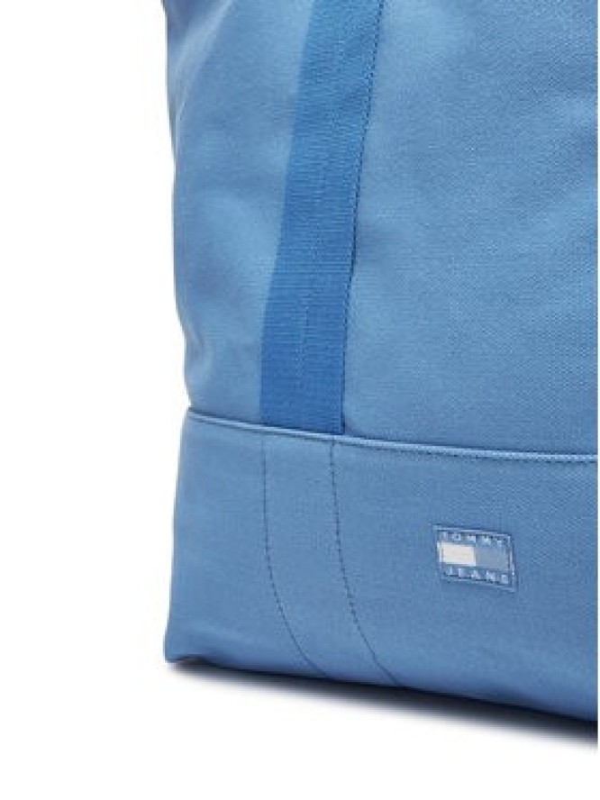 Tommy Jeans Torebka Tjw Tote Edition Canvas AW0AW17542 Niebieski