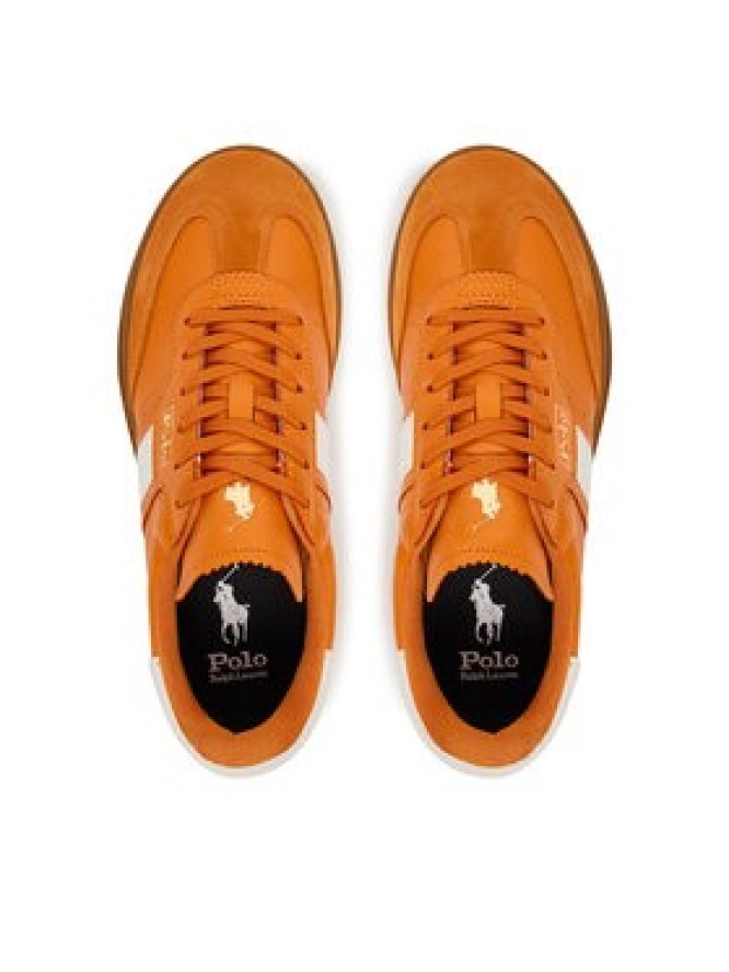 Polo Ralph Lauren Sneakersy Aera 804956688007 Pomarańczowy