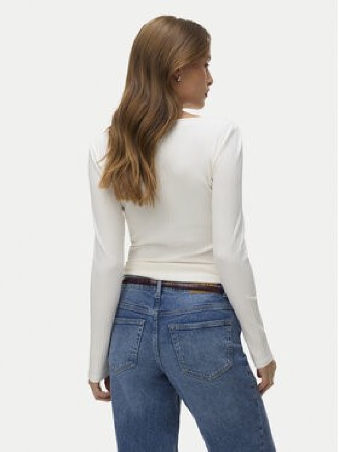 Vero Moda Bluzka Ruby 10343005 Biały Regular Fit