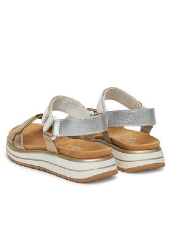 Remonte Sandały D1J57-90 Złoty