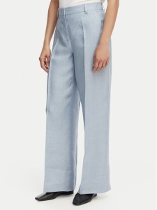 Weekend Max Mara Spodnie materiałowe Malizia 2615131112 Niebieski jasny Regular Fit