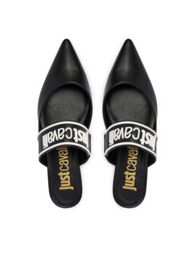 Just Cavalli Baleriny 80RA3S77 ZPB92 Czarny