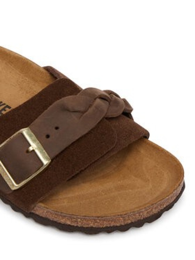 Birkenstock Klapki Oita Braided 1031734 Brązowy