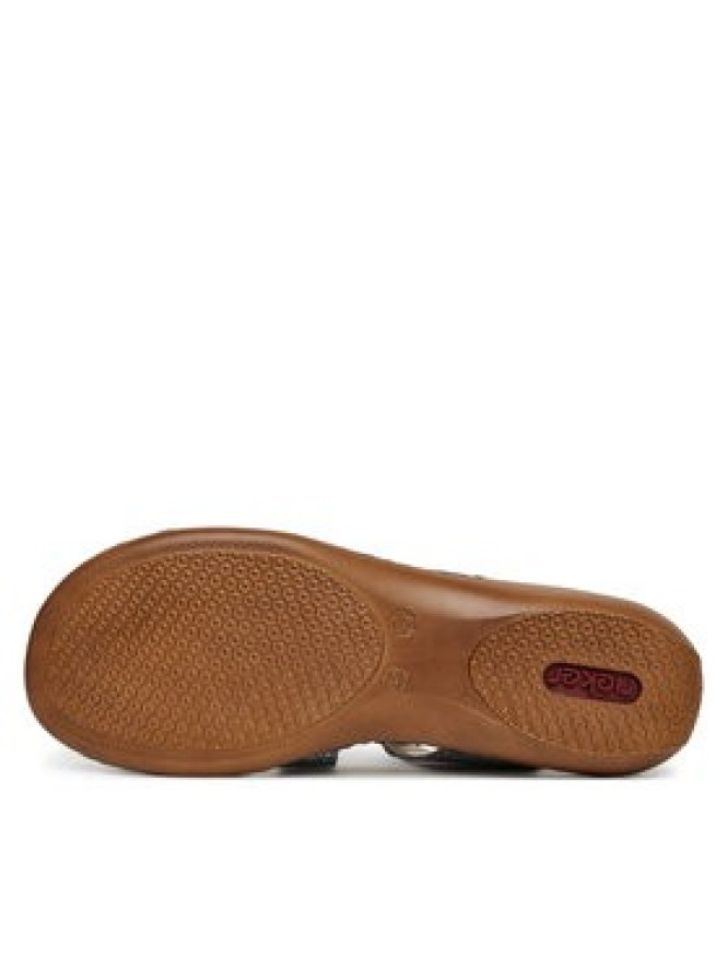 Rieker Sandały 659C7-90 Szary