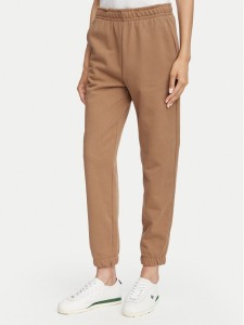 Lacoste Spodnie dresowe XF5268 Beżowy Regular Fit