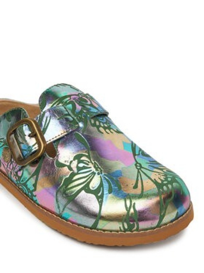 Laura Vita Klapki Brownieo 12 Srebrny