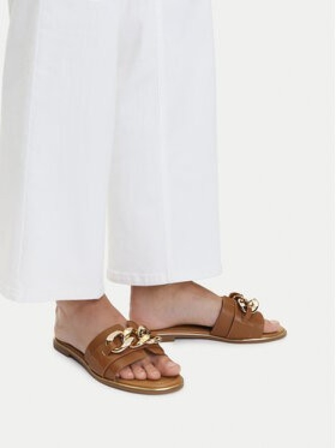 JENNY Klapki WFA2738-1 Brązowy