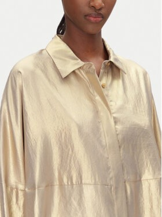 ACCESS FASHION Koszula 53-7016-922 Złoty Loose Fit
